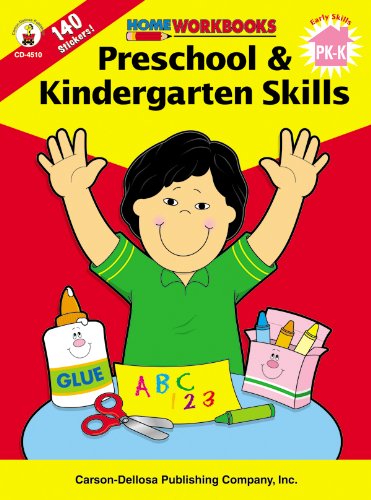 Preschool & Kindergarten Skills, Grades PK - K (Home Workbooks) Paperback – January 17, 2002