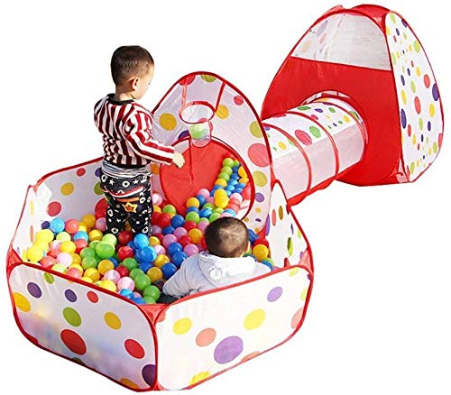 TWISHA ENTERPRISE Princess/Prince Kids Play Tent Indoor Outdoor – for Boys Girls Baby Toddler Playhouse House Castle Foldable Tent ( Wonder Ball Pool Tent )