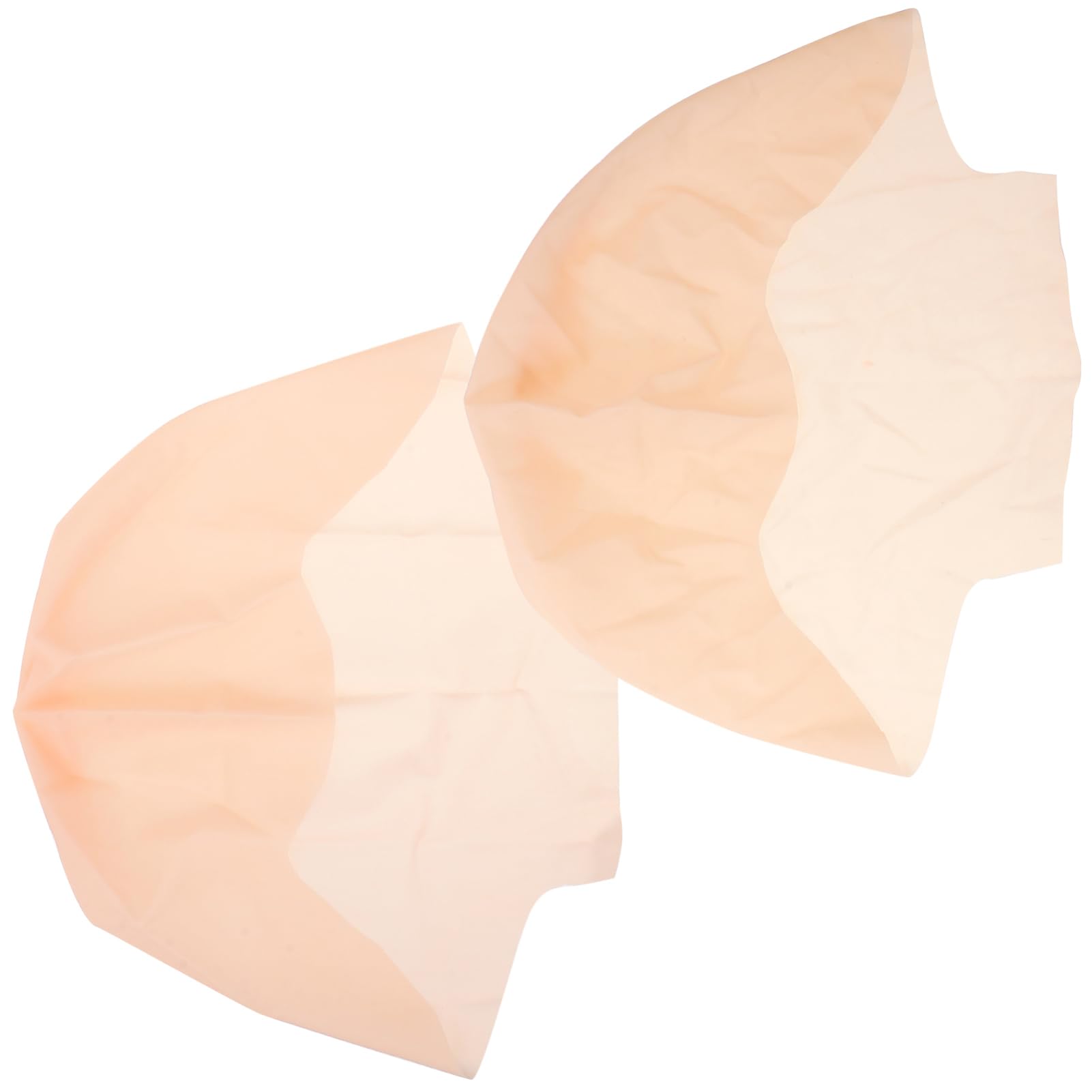 Beatifufu 2pcs Cosplay Bald Head Hat Latex Wig Caps Stretchy Head Cover for Halloween Stage Film