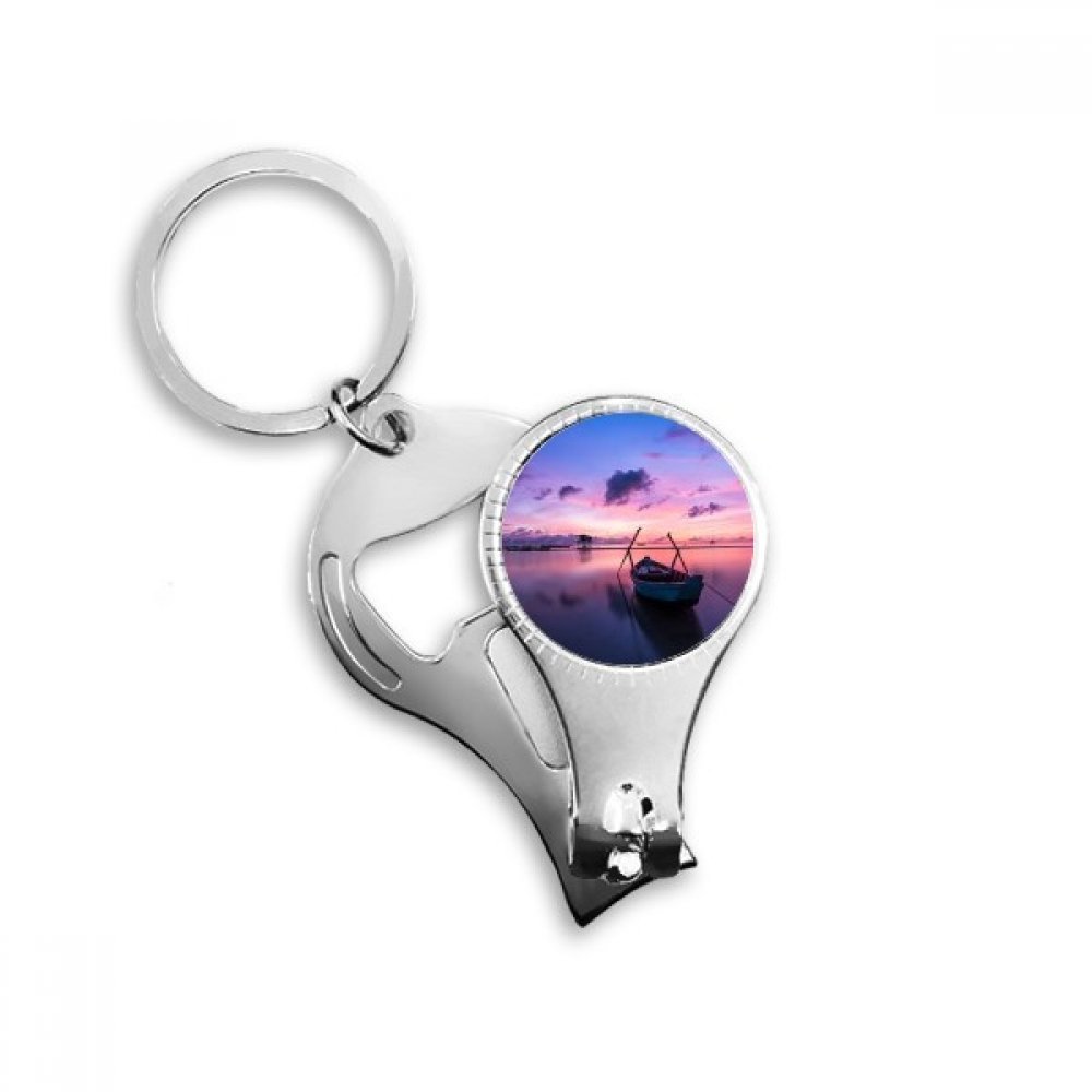Porte-clés voiture Océan avec coupe-ongles pour aventurier
