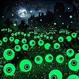 2 Stück Halloween Deko Licht Outdoor, 6 LED Augapfel Halloween LED... 2 Stück Halloween  - www.mettenmors.de, Tipps für Gartenfreunde