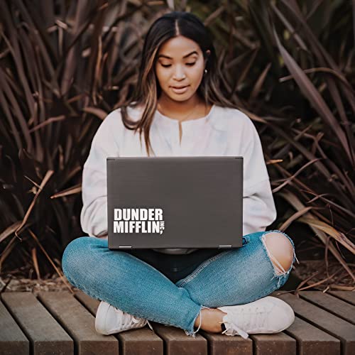 Dunder Mifflin Office Parody Sticker Decal Notebook Car Laptop 6" X 3" (White) #TOP2