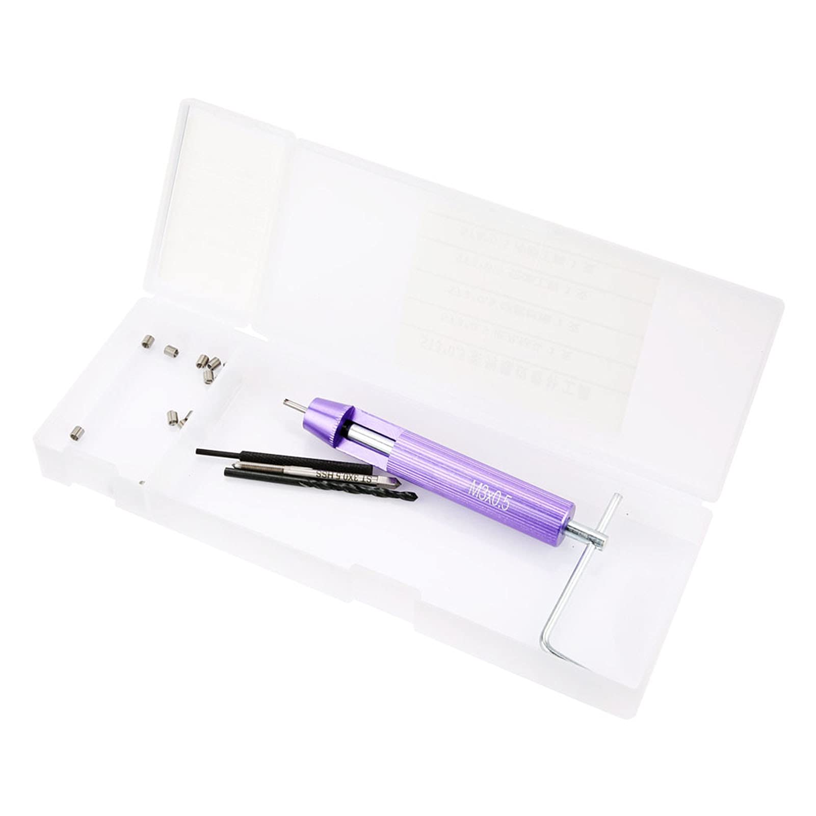 M3 0.5 Car Engine Block Repair Insert Tool Kit