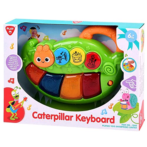Playgo Infant & Toddler Play Caterpillar Keyboard Piano