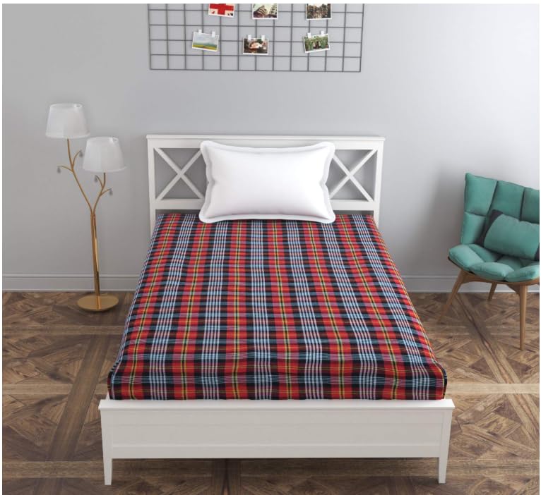Cotton Single Bed Mattress Protector 72x36 Inch Single Bed Cover Zipper/Chain Mattress Cover - Dustproof Bed Bug Proof Breathable Hypoallergenic Encasement 3x6 Ft-image-14