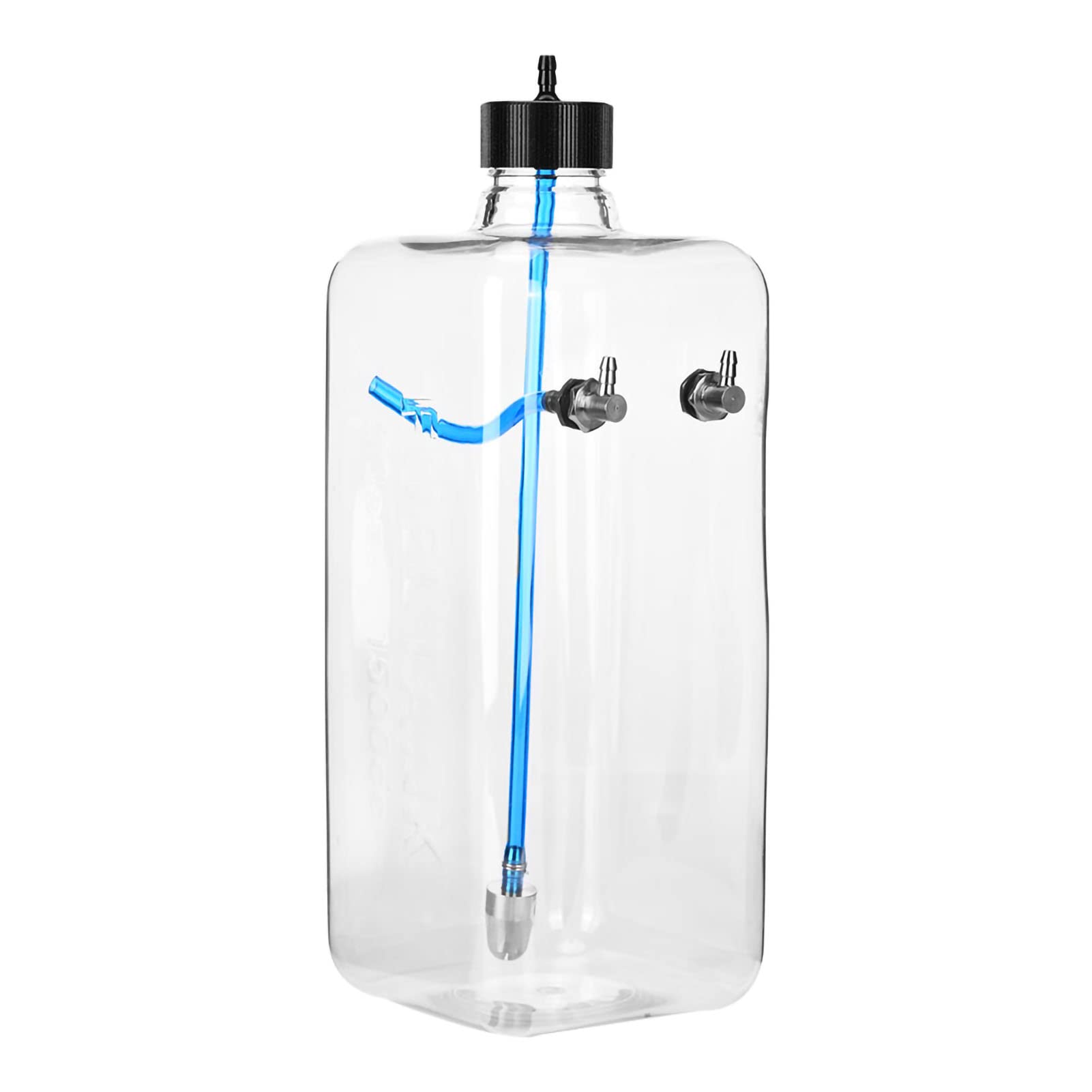 equlup RC Fuel Tank, Transparent Plastic Engine Gasoline Fuel Tank Parts Remote Control Model Accessories for RC Airplane Aircraft (1500ml)