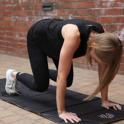 Fitness Health Gliding Discs 2 | Dubbelzijdige fitnesszweefvliegtuigen om de kern, balans en flexibiliteit te versterken… - Image 8