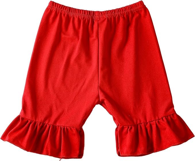 Image of Toddler Girls Back to School Pencil Outfits Set Ruffle T-Shirt Dress and Pants Outfit Set 3-8Years