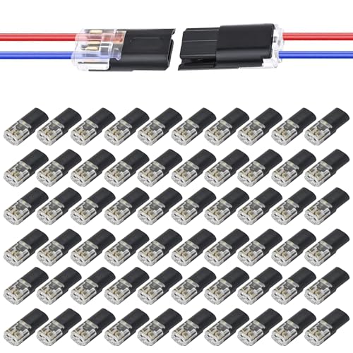 Connecteurs rapides double fil ignifuges 2 broches pour réparation d'urgence LED