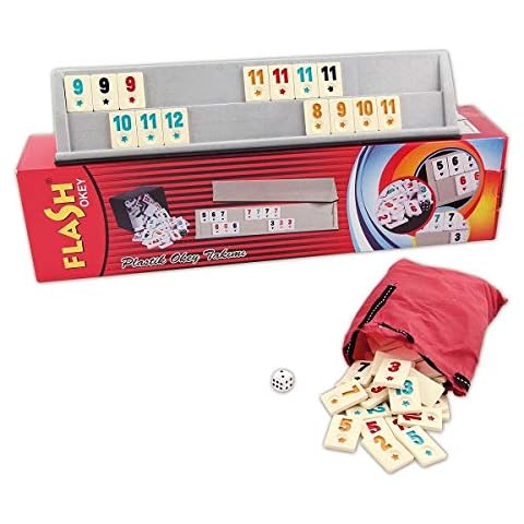 Staroyun staroyun1010129 13 x 54 x 11 cm Flash Kunststoff Rummy Set Cover