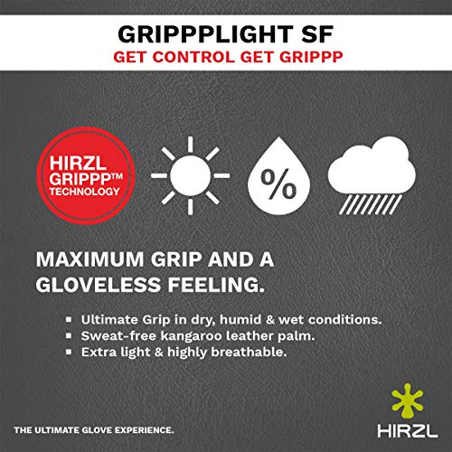 Guantes HIRZL Grippp Light SF cuero corto para ciclismo miniatura 3