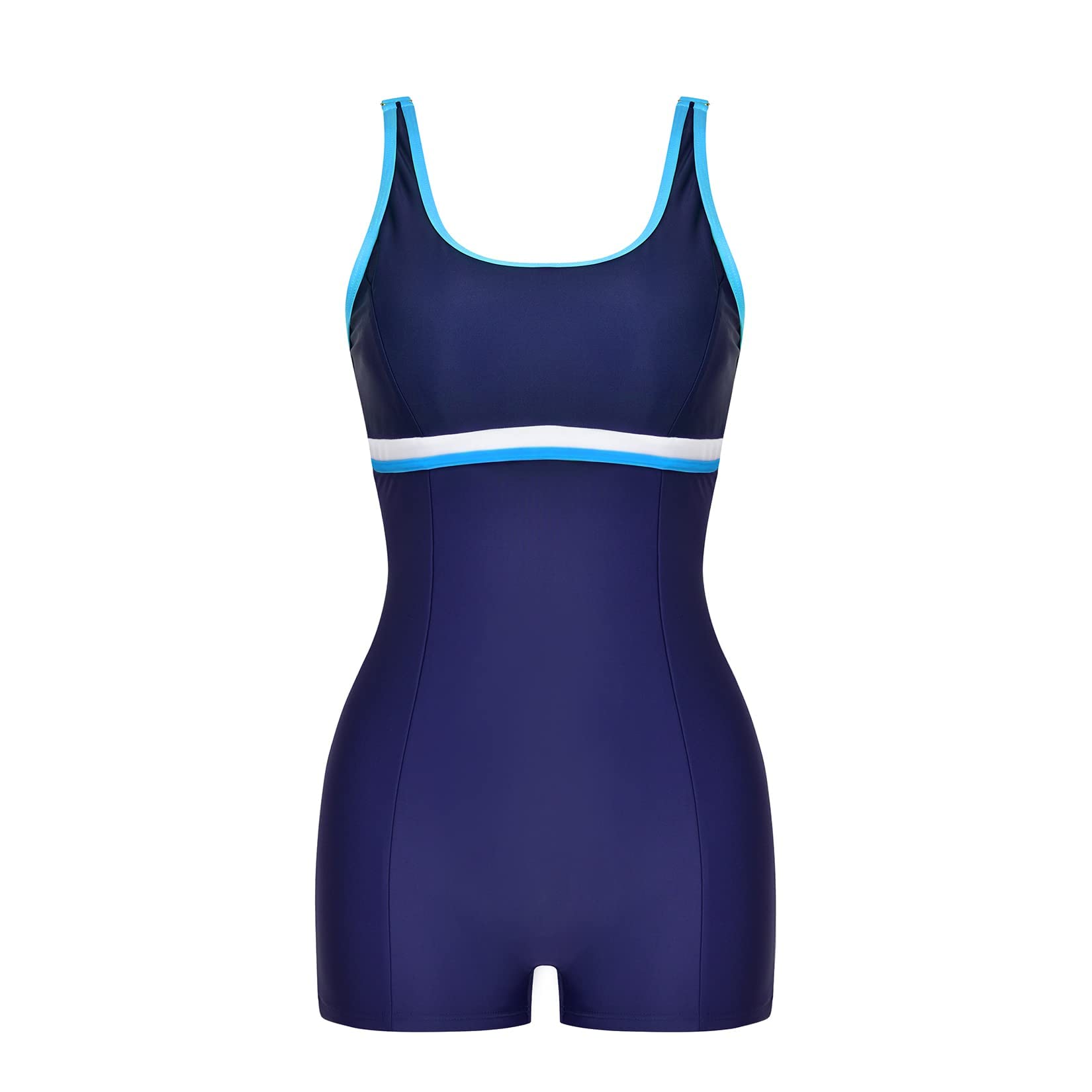 Veranohub Costume da Bagno Sportivo da Donna Costume da Bagno Racerback Costume da Bagno Modellante Corpo