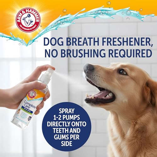 Arm & Hammer Complete Care Dog Dental Spray, Mint, 6 Fl Oz - image 4