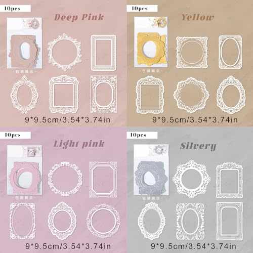 URROMA Relief Vintage Scrapbook Frames - Image 2