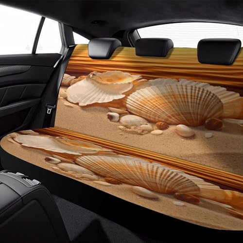 Funda de asiento de coche para perro lavable y protector de banco trasero SUV 6