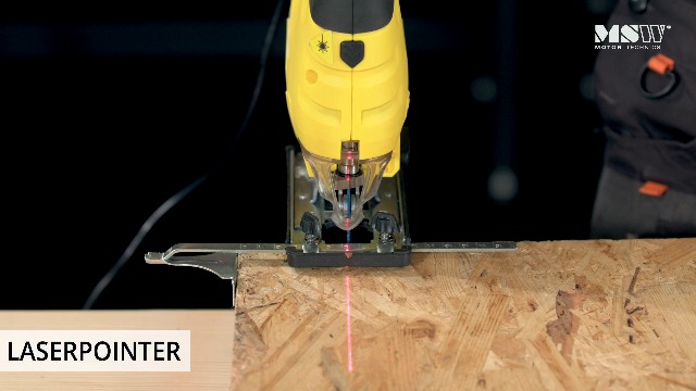 MSW MSW-EJS800 Stichsäge 800 W 3.000 U/min Schnitttiefe 80 mm Pendelhubstichsäge elektrische Stichsäge Profi Stichsäge… – Bild 7