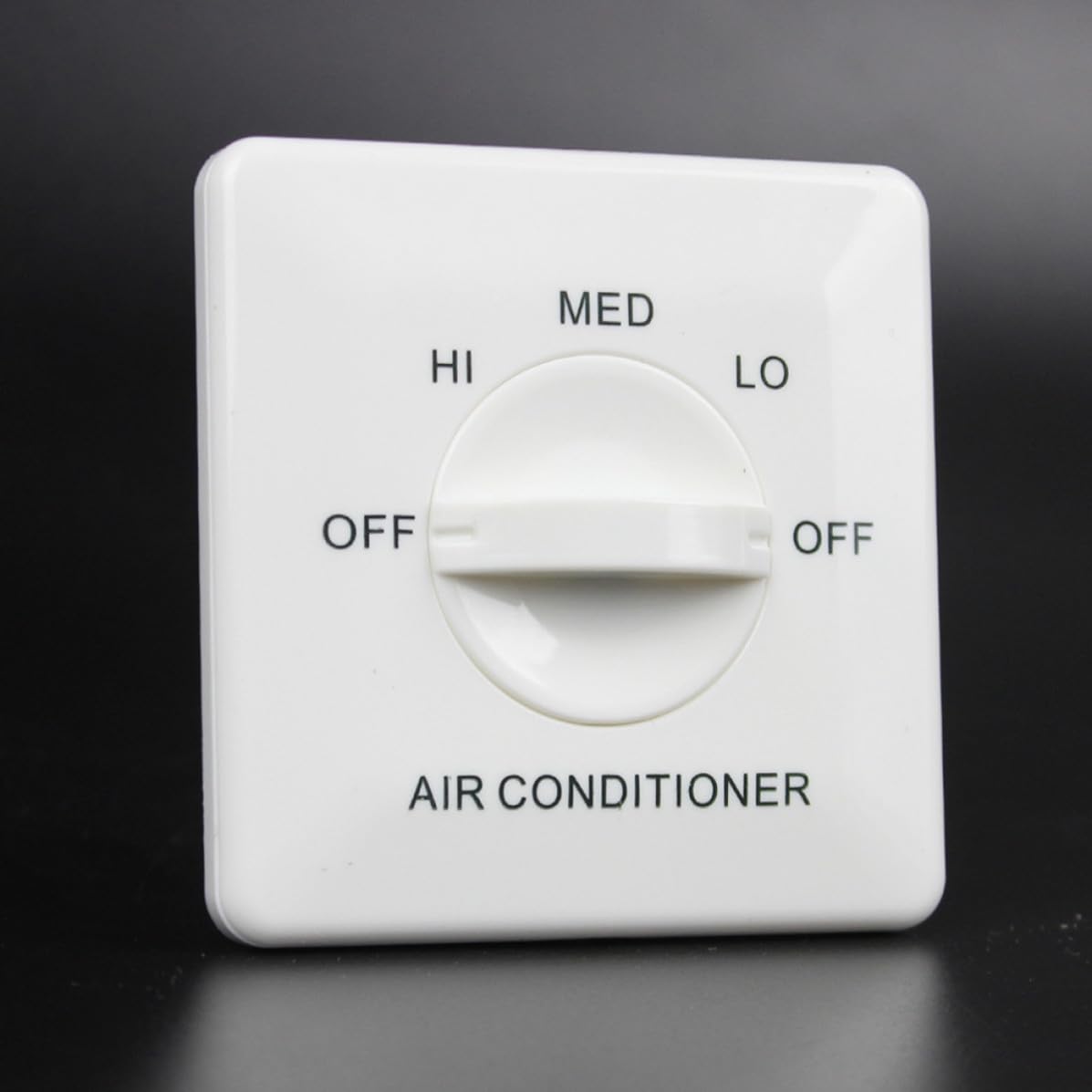 Interruttore Fan Coil Termostato Ventilconvettori e Comando Parete per Fancoil, Pannello di Controllo Temperatura per Ambienti Residenziali, Montaggio Semplice
