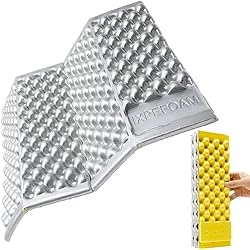 Esterilla Espuma Camping Esterilla de Asiento Plegable Ultraligera Trinordic para Senderismo – Mantente Caliente y Seco con Espuma IXPE Duradera, Impermeable, y Aislante – Equipamiento Esencial para Aventuras al Aire Libre