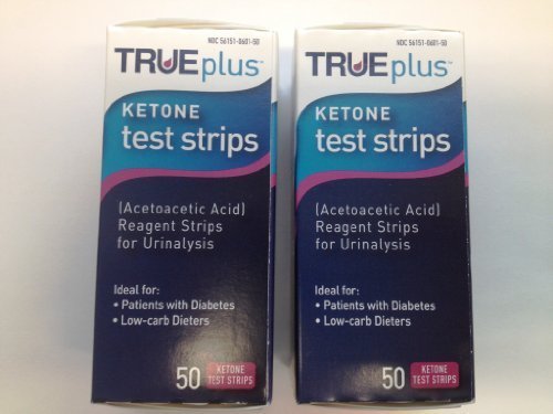 True Plus Ketone Test Strips - 100 Count by NIPRO