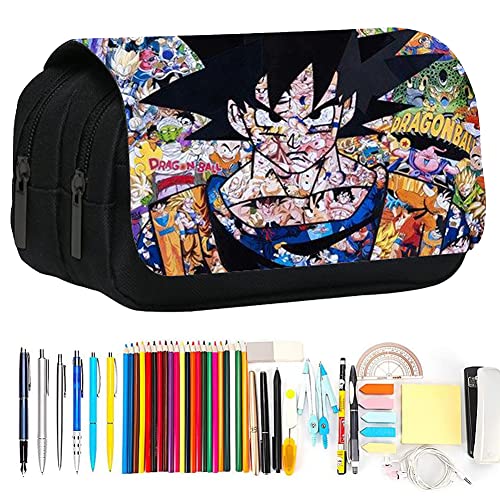 Goku Hohe Kapazität Federmäppchen, D-ragon Ball Anime Mäppchen Junge...