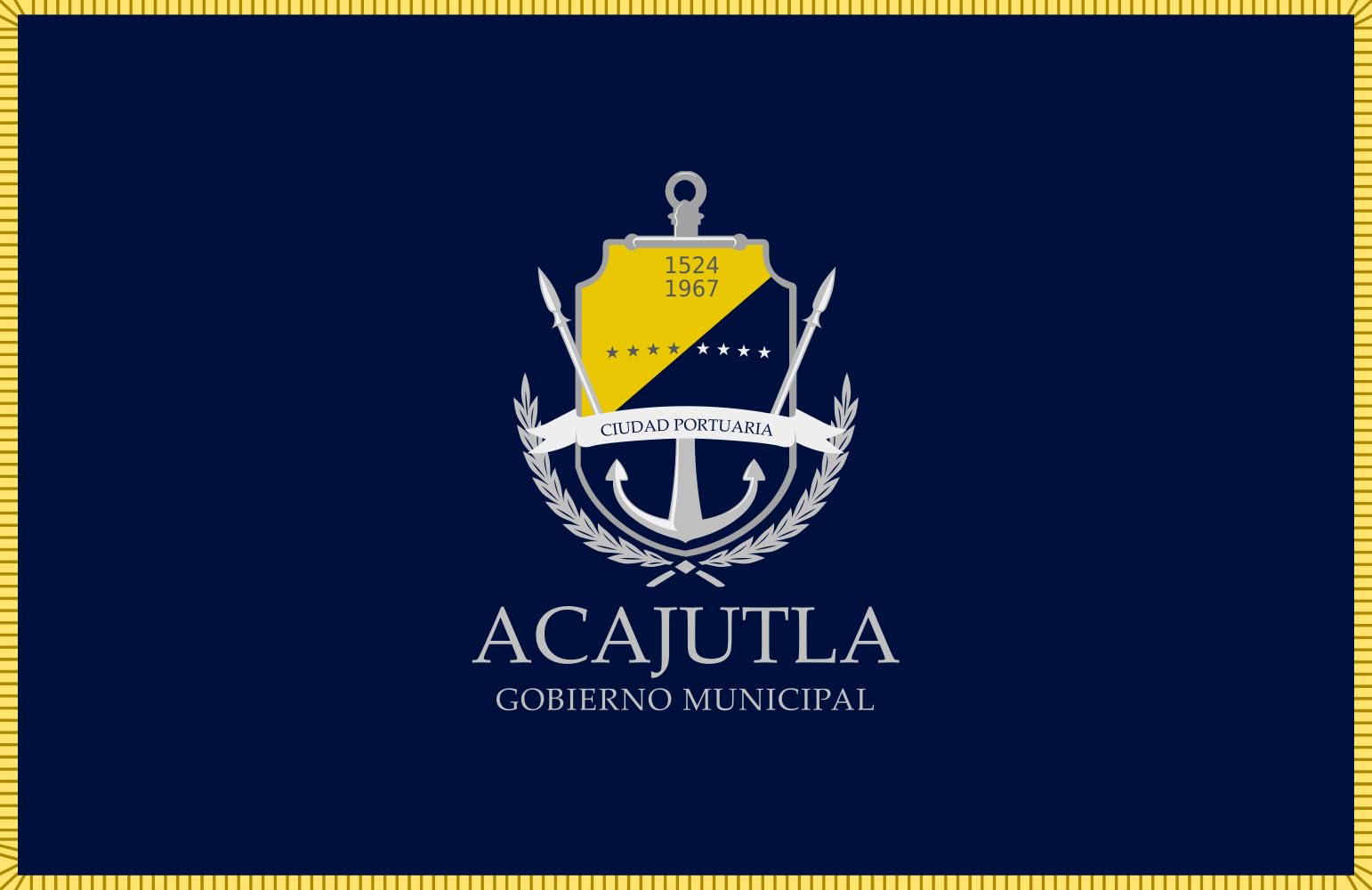 Drapeau Large Acajutla pour retrouver les couleurs de Sonsonate chez soi
