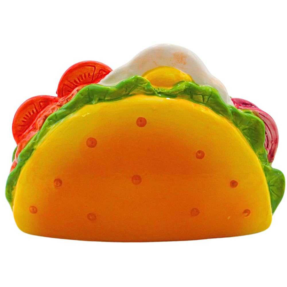 Dekohelden24 Ceramic Taco Money Box - Doner Money Box - Saving-Box, Size L/W x H: Approx. 17 x 12 x 7 cm