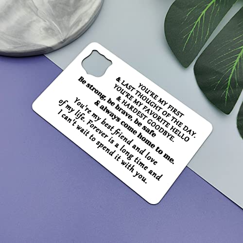 Father's Day Gift Police Officer Gifts Metal Wallet Insert Card Policeman Gift Cop Gift for Husband from Wife Sheriff Gift Police Graduation Gift Engraved Wallet Insert Card Christmas Birthday Gift4