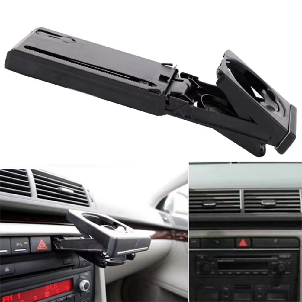 1 Sztuk Uchwyt Na Kubek Na Przednią Deskę Rozdzielczą Samochodu Uchwyt Na Kubek Do Picia Schowek do Audi A4 B6 B7 2002-2008 8E1862534K