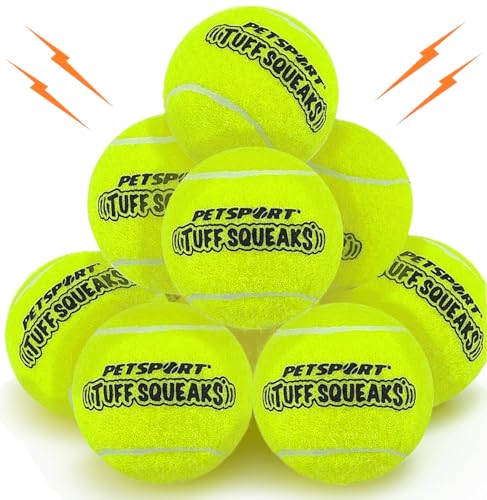 Pelotas de tenis para perros PetSport, pack de 12