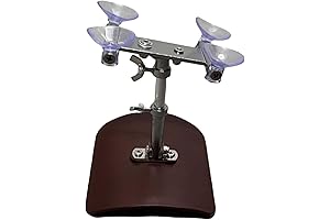 Acoustro Armrest Guitar Bracket Holder with Suction Cup & Adjustable Acoustro-Grip Rest...