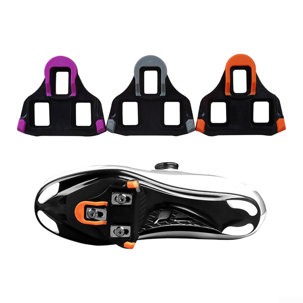 Tacchette compatibili con SPD 0 2 6 Gradi Mountain Biking - Clip per Pedali in Nylon Resistenti off Road
