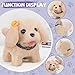 16 Pcs Robot Dog Toys for Girls, Toys for 3 4 5 6 7 8 Year Old Girls Kids Boys, Realistic Robot Puppy Toys for 5-7 6-8, Ideas Birthday Gifts for Girl 3 4 5 6 Year Old