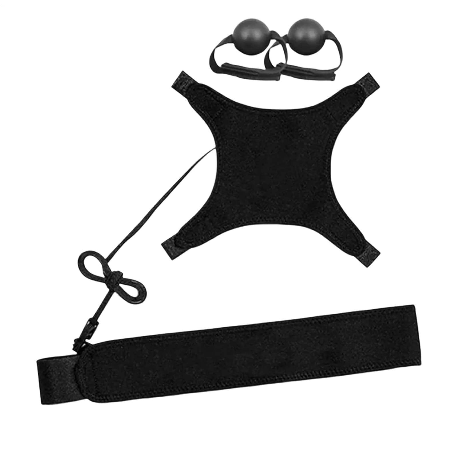 Volleyball Training Aid - Elastic Practice System for Hitting Drills | Multifunctional Professional Skill Builder with Adjustable Rebound Cord & Secure Waist Belt for Solo Spiking, Jump Conditioning