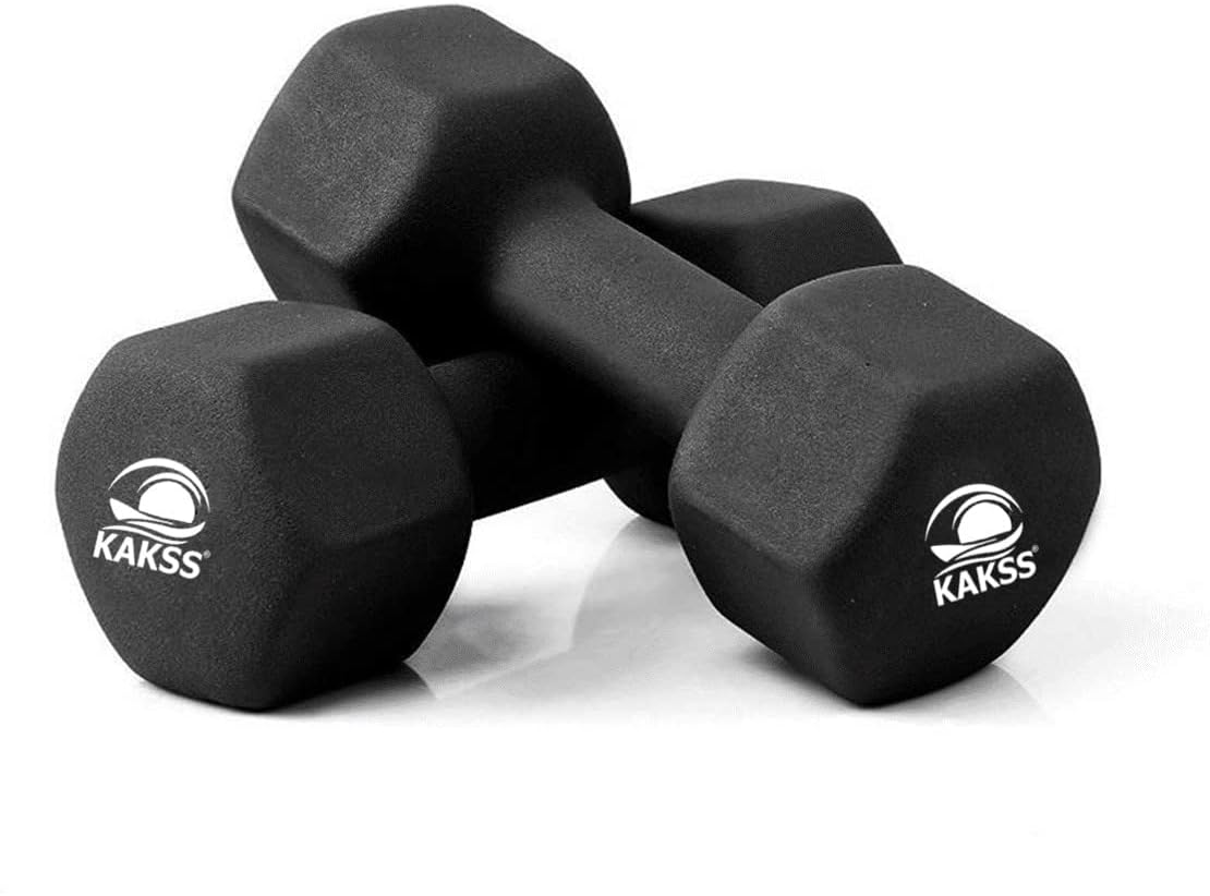 Kakss NEOPRENE Dumbbells sets for Gym Exercise (Proudly Made in India)