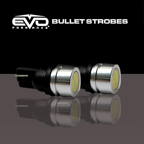 Miniatura 2 de CIPA 93196 EVO Formance Rojo/Azul T-10 1W Bombilla LED Estroboscópica