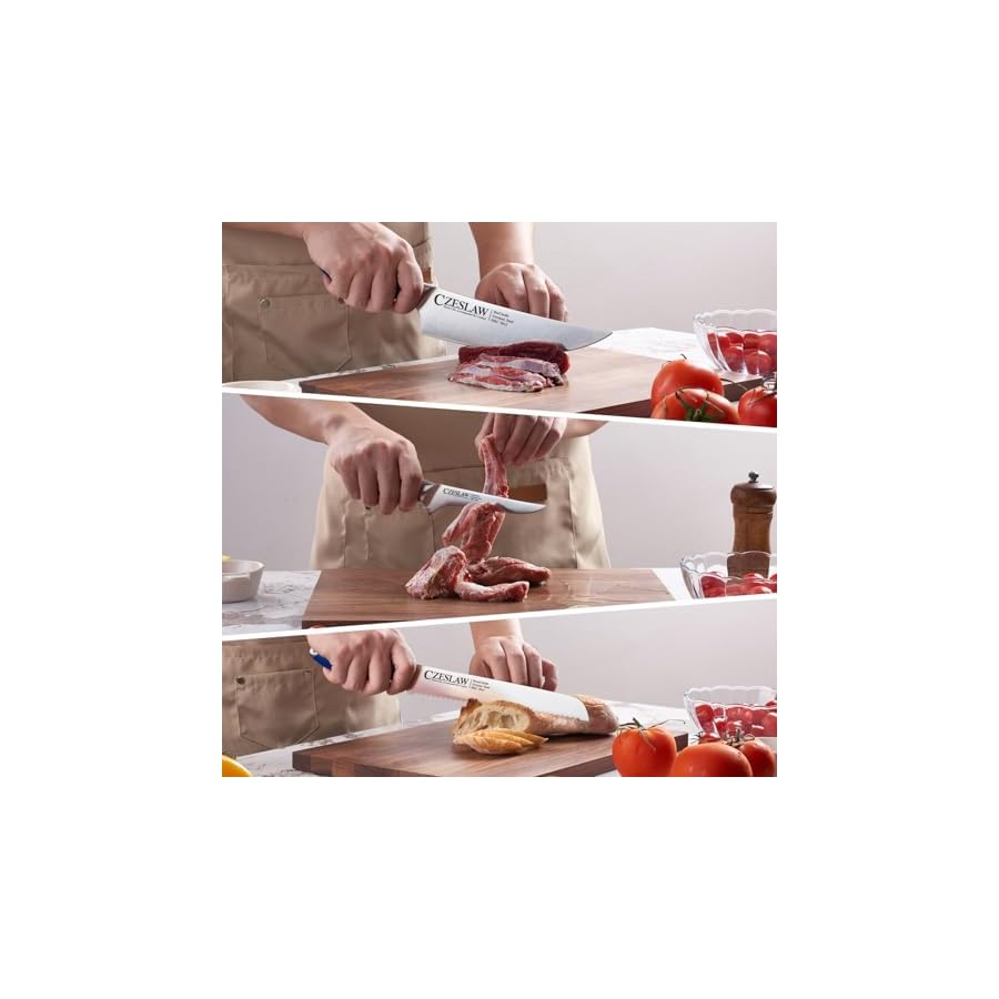 kitchen-knife-set-6-Pcs-Chefs-Knife-Set-Japanese-knife-set-Razor-knives-set-for-kitchen-Forged-from-High-Carbon-German-Steel-Full-Tang-Prussia-Blue-Ergonomic-Handle-Kitchen-Gifts Czeslaw kitchen knife set, 6 Pcs Chef's Knife Set, Japanese knife set, Razor knives set for kitchen, Forged from High Carbon German Steel, Full Tang Prussia Blue Ergonomic Handle, Kitchen Gifts