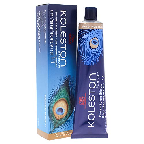 Wella Koleston Perfect Permanent Creme Haircolor 1: 55/0 Linense Light Brown/natural, 1.0 Oz