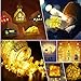 Phyooest 50 Stück LED Ballons Lichter, Mini LED Licht Leuchtkugeln, Runde Led Ballonlichter Warmweiß Weihnachtsdeko für Papierlaterne, Weihnachten, Hochzeit, Geburtstag, Party Deko