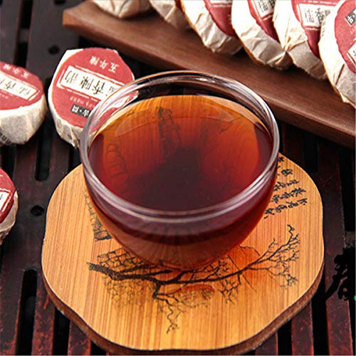 Té chino Pu'er 50 g (0.11LB) Té verde Arroz glutinoso Sabor Tuocha Té viejo Pu-erh Árboles viejos Pu er Té Cuidado de la… - Imagen 8