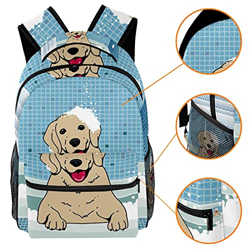 Sac à dos durable carlin au design multicolore résistant pour étudiants