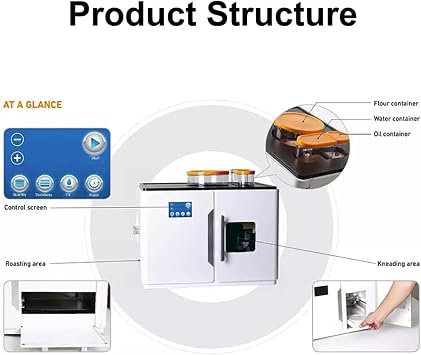 Automatic Electric Roti Maker Machine for Chapati, Tortilla, Dosa, and Flatbread with One-Touch Operation