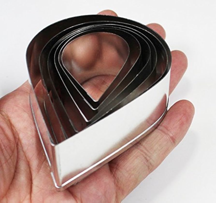 Amazon.co.jp: 陶芸用品 陶芸道具 陶芸 粘土 PCS-19 型抜き 涙滴型 涙