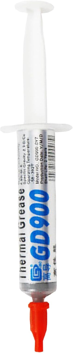 Thermal Grease Paste, Thermocompound for Processor, PC Cooling Paste, Ultra Efficient Thermal Surface Material, Non-Conductive Safe Paste with Spatula Applicator for