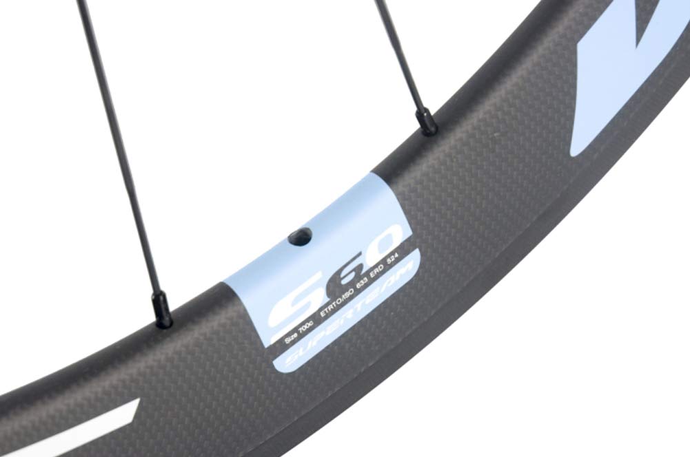 Amazon | Superteam 60mm カーボン 自転車 クリンチャー ホイール