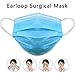 Zosakonc Disposable Earloop Face Mask, Thick 3-ply Medical Masks With Elastic Ear Loop, Breathable Non-woven Dust Filter Face Mask, Breathable & Comfortable for Dust, Pollen Allergens（30pcs）, 1count, Medium