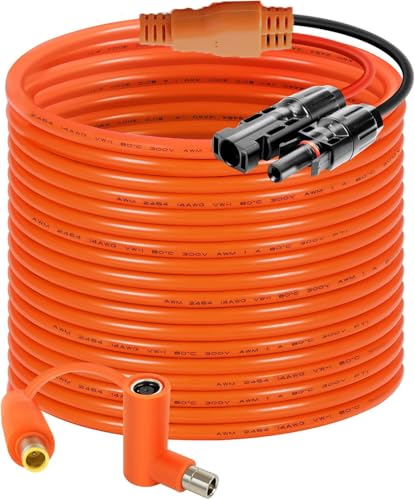 Câble solaire vers CC 8mm pour recharger votre batterie en camping