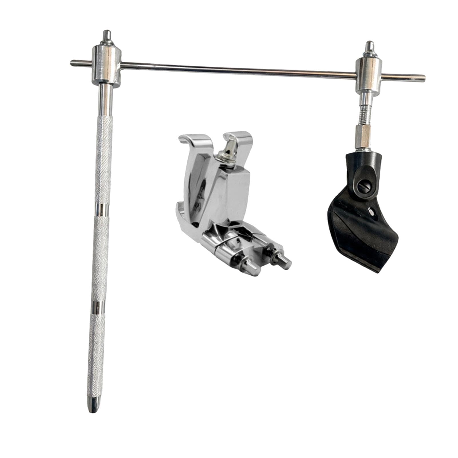 Clip para Micrófono de Bombo, Abrazadera Antivibración, Accesorio para Micrófono de Batería, Instrumento de Percusión, Soporte Metálico Ajustable, Sin