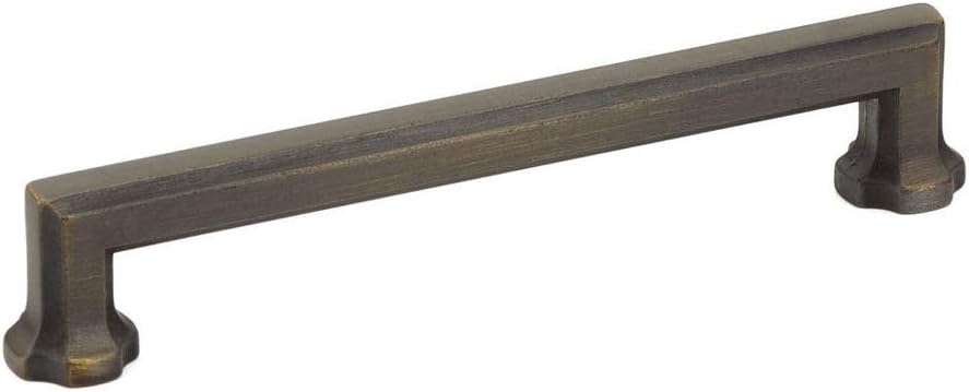 Schaub Empire Collection 6 in. (152mm) Pull, Signature Satin Brass - 885-SSB
