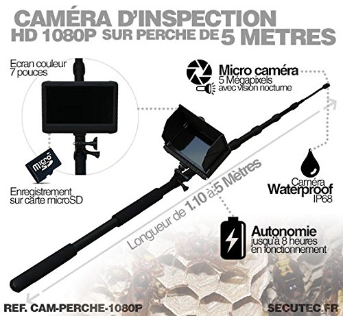 Micro Caméra Espion HD 1080P - Capteur CMOS 5 Mpx, Angle 90° - Avec Télécommande Sans Fil Et Carte 32 Go