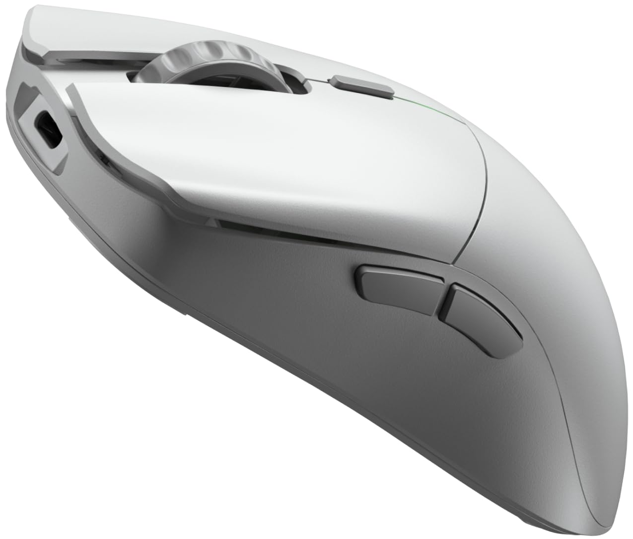 GLORIOUS Series 2 Pro Ratón Gaming Inalámbrico 8K Ergonómico (Blanco) | Switches ópticos 100M, sensor BAMF 2.0 26K, peso superligero 55g, forma simétrica compacta, precisión excepcional de juego
